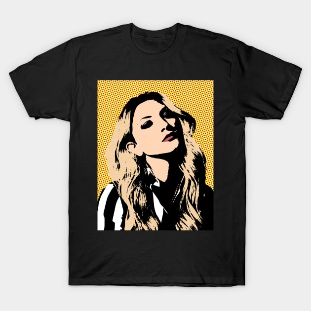 julia michaels style pop art T-Shirt by soundofpopart